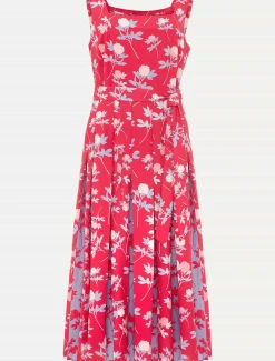 Antonella Print Fit And Flare Dress
