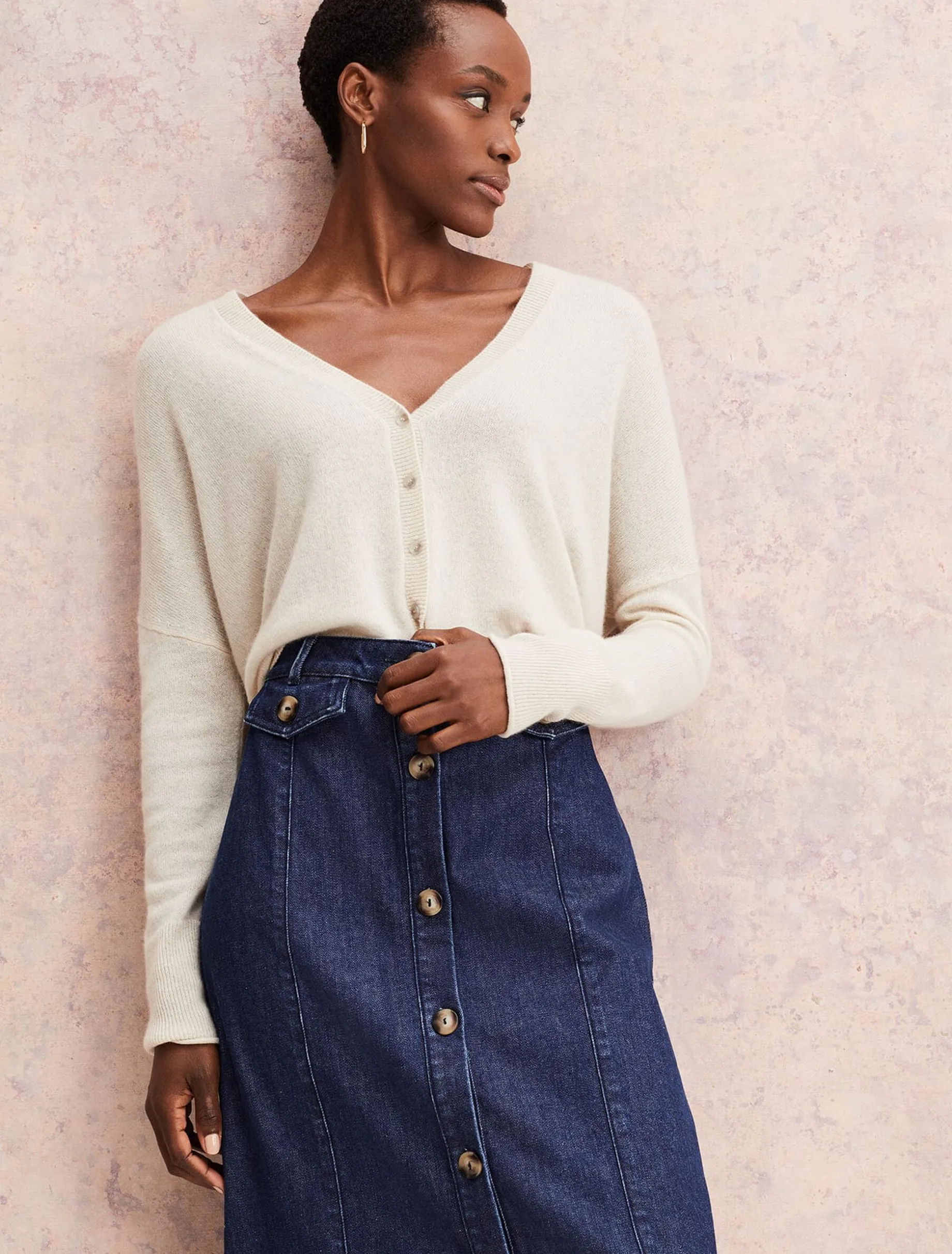 Arabella Cashmere Cardigan