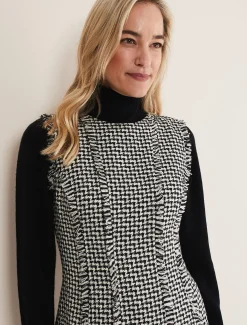 Arie Tweed Mini Dress