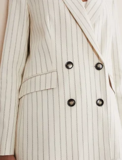 Ariella Pinstripe Blazer