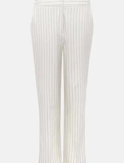 Ariella Pinstripe Straight Leg Trousers