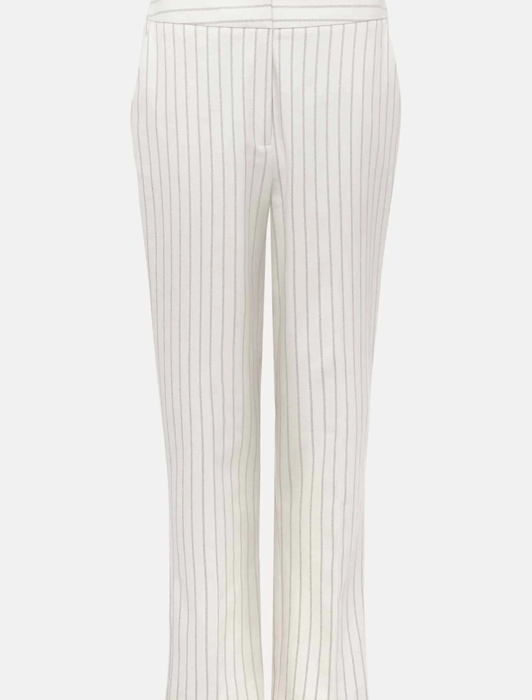 Ariella Pinstripe Straight Leg Trousers