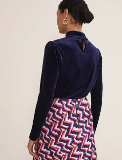 Ariella Velvet Polo