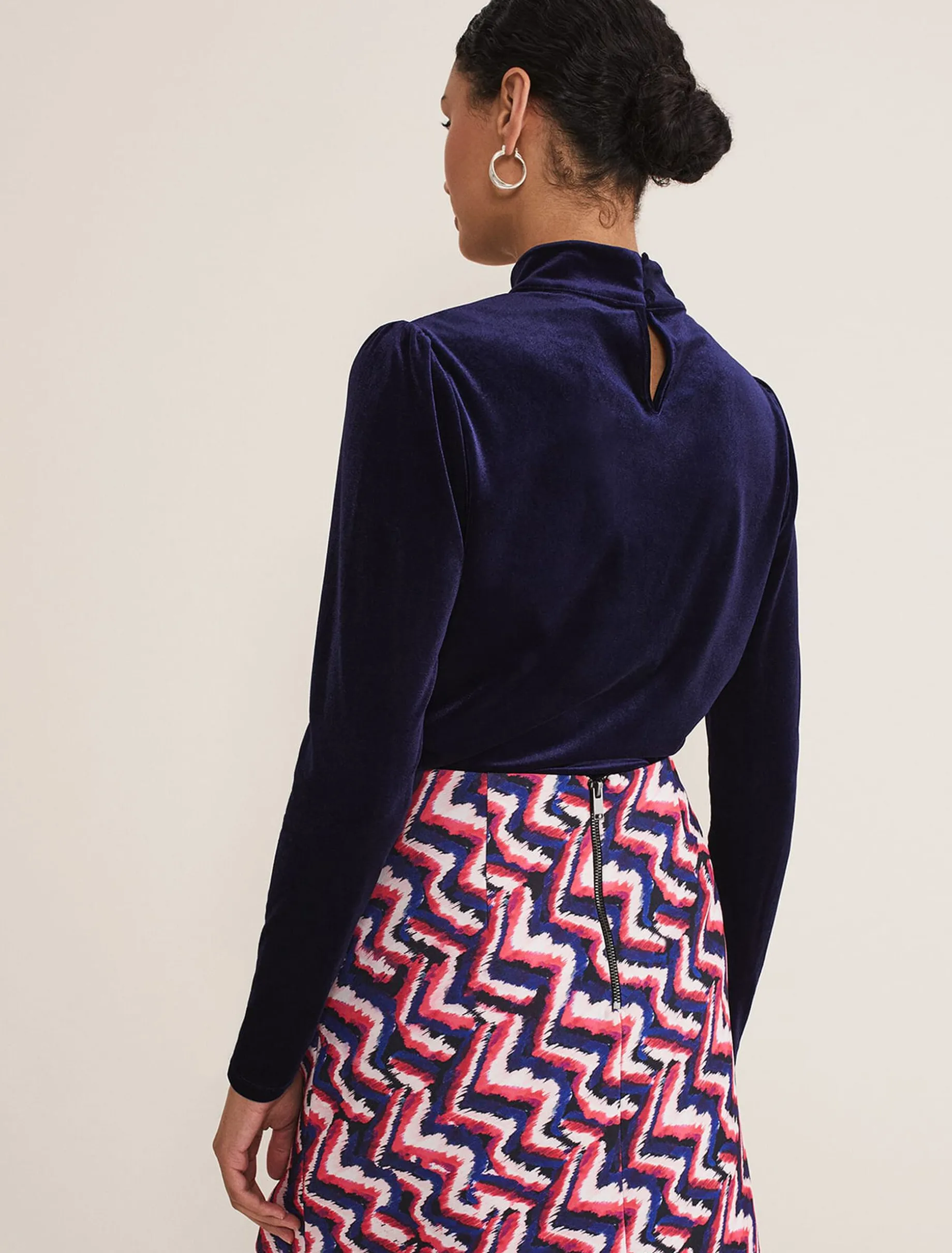 Ariella Velvet Polo