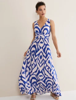 Artemis Jersey Print Maxi Dress