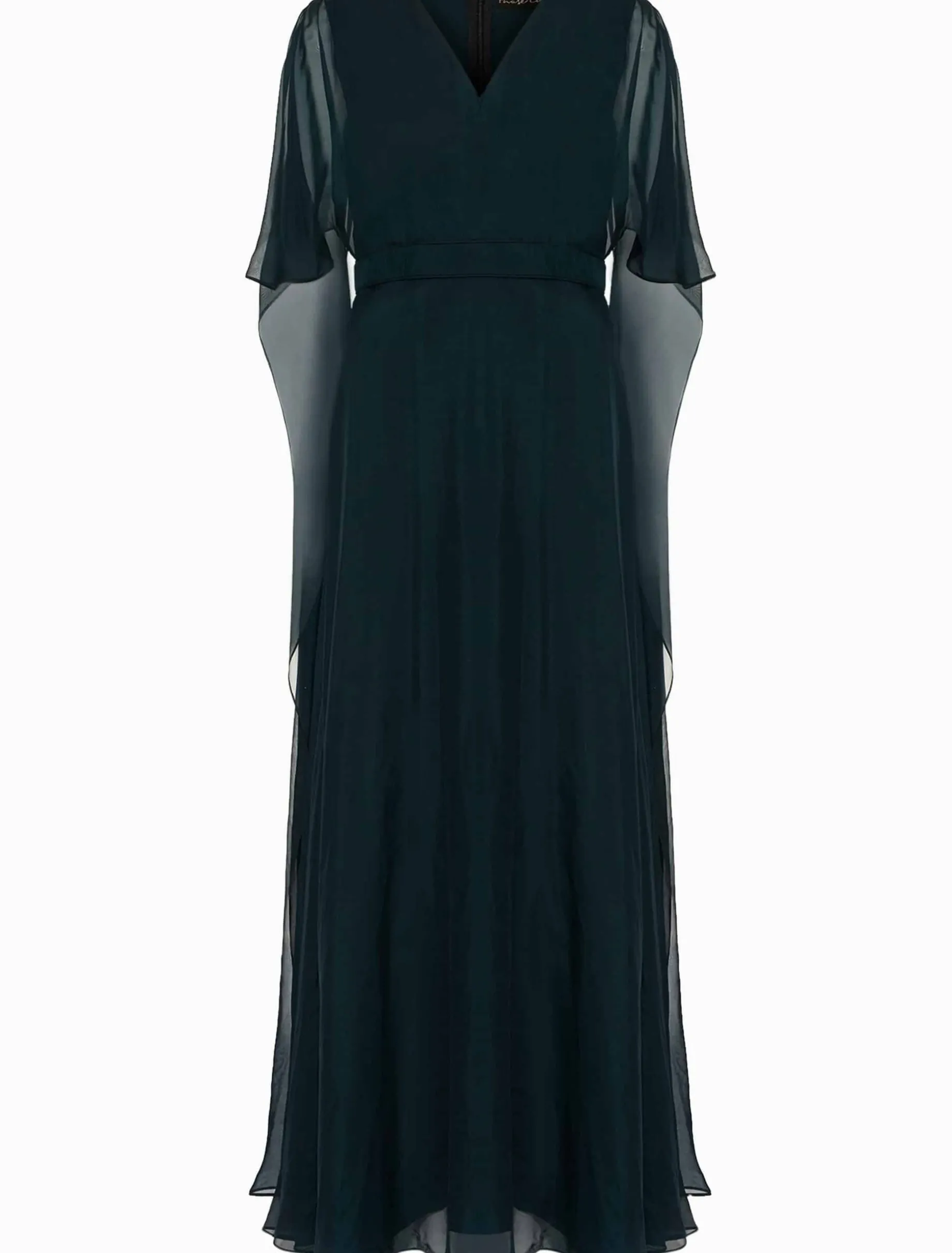Arwen Silk Drape Dress