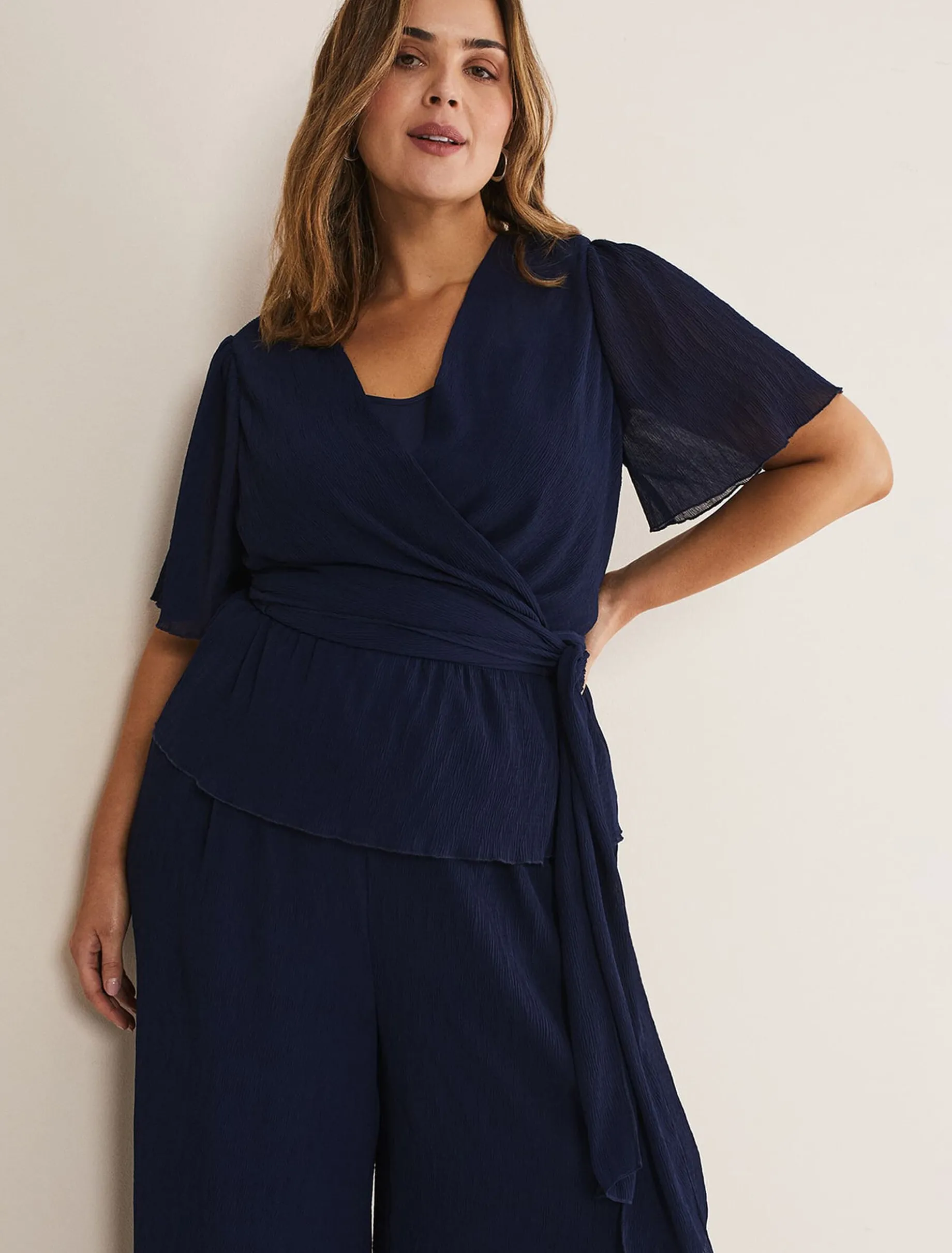 Aster Plisse Trousers Co-Ord