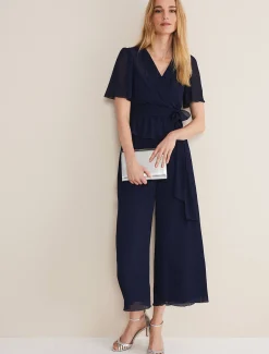 Aster Plisse Wrap Top Co-Ord