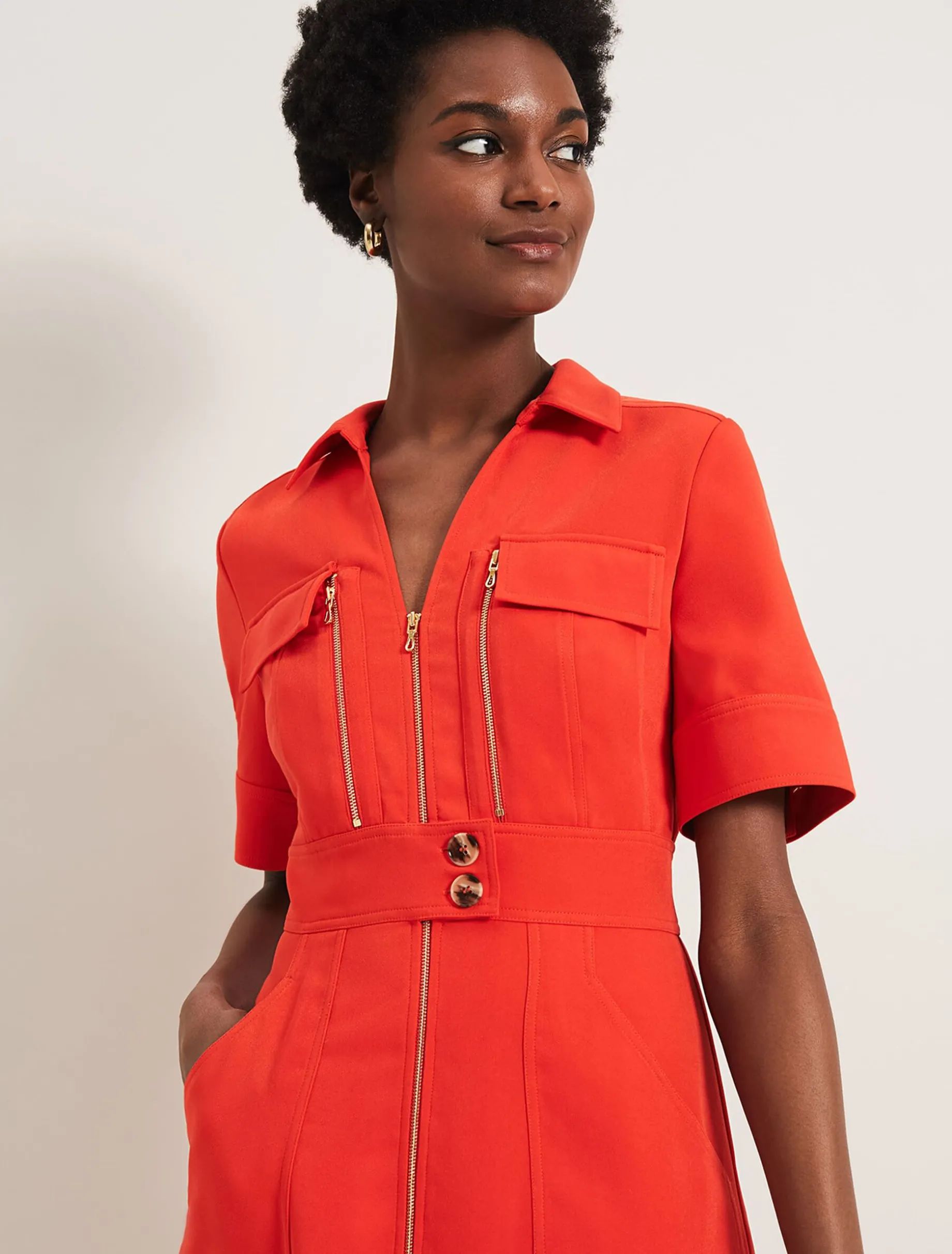 Athena Zip Dress