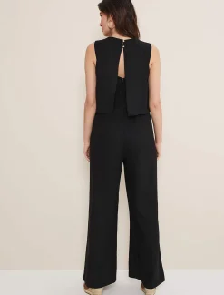 Aubrey Linen Wide Leg Jumpsuit