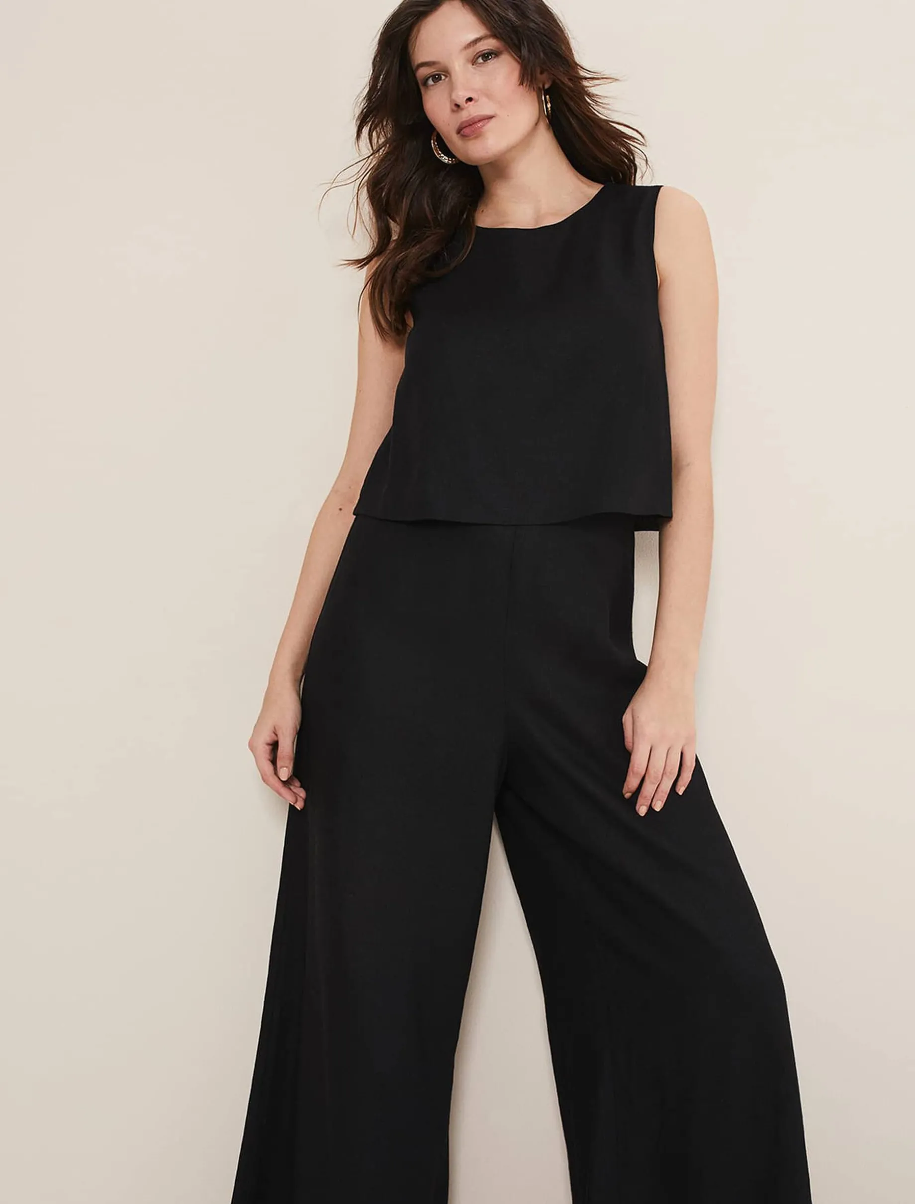 Aubrey Linen Wide Leg Jumpsuit