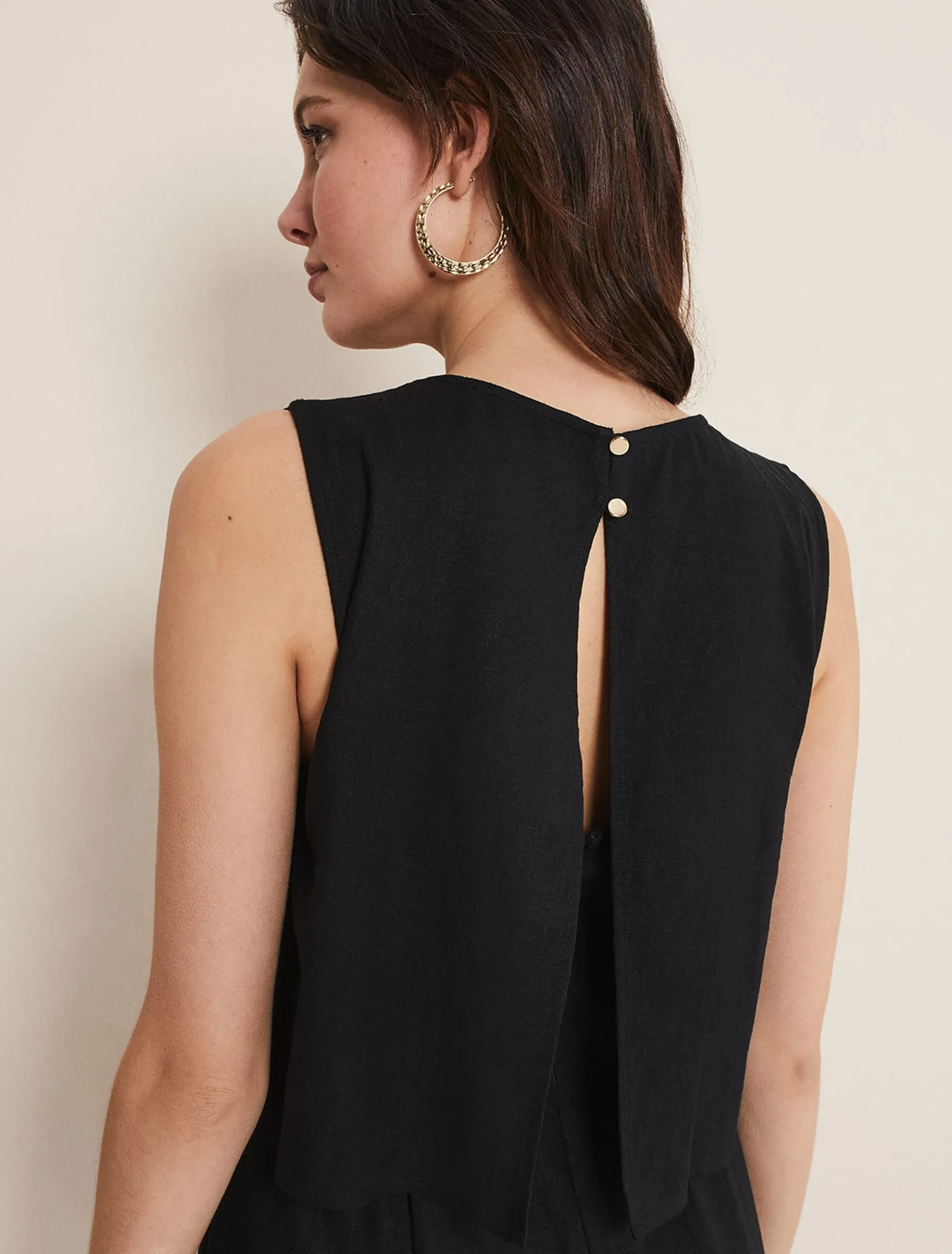 Aubrey Linen Wide Leg Jumpsuit