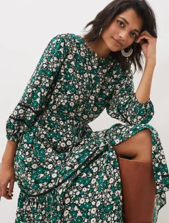 Ava Floral Midaxi Dress