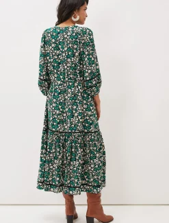 Ava Floral Midaxi Dress