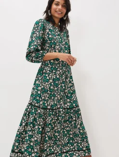 Ava Floral Midaxi Dress