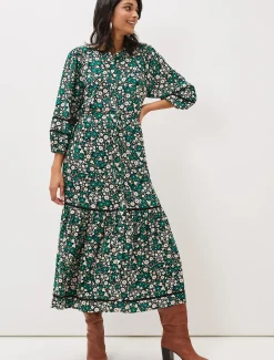 Ava Floral Midaxi Dress