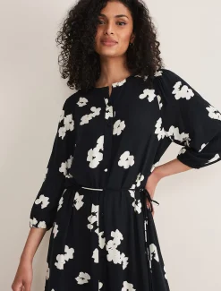 Ava Geo Print Midaxi Dress
