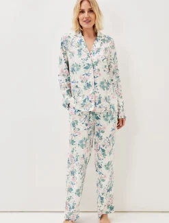 Avarie Chinoiserie Print Pj Set
