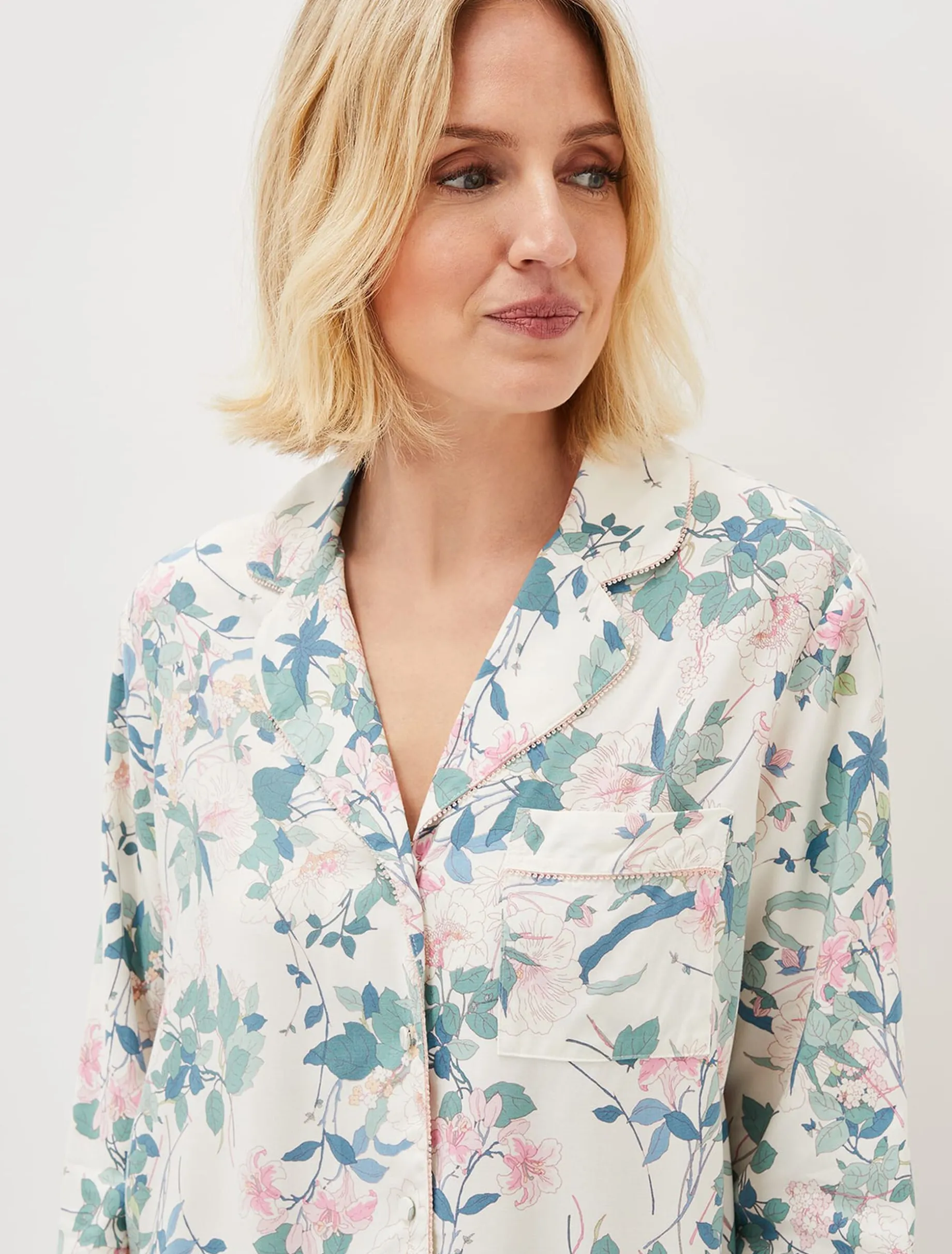 Avarie Chinoiserie Print Pj Set