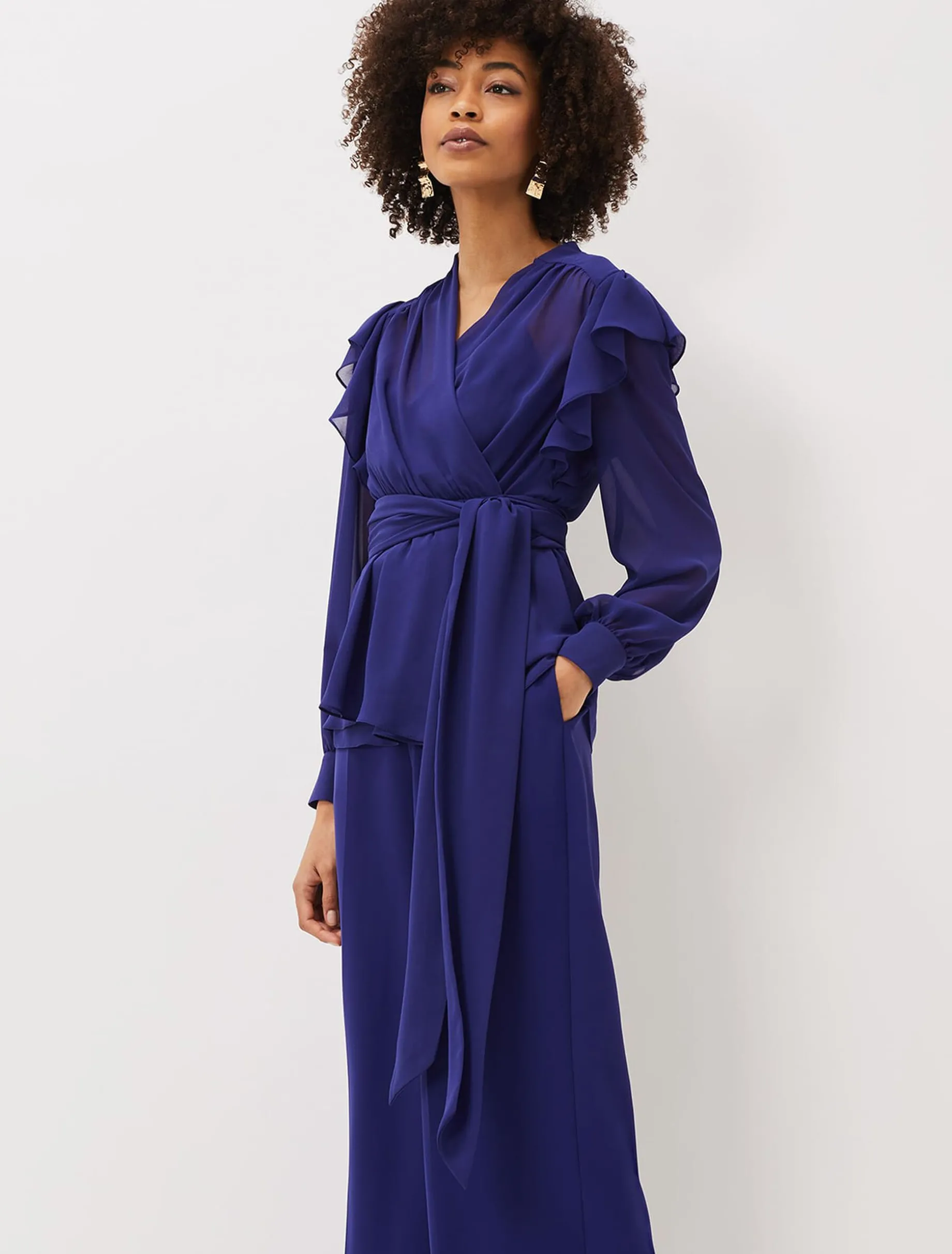 Avril Wide Leg Co-Ord Trousers
