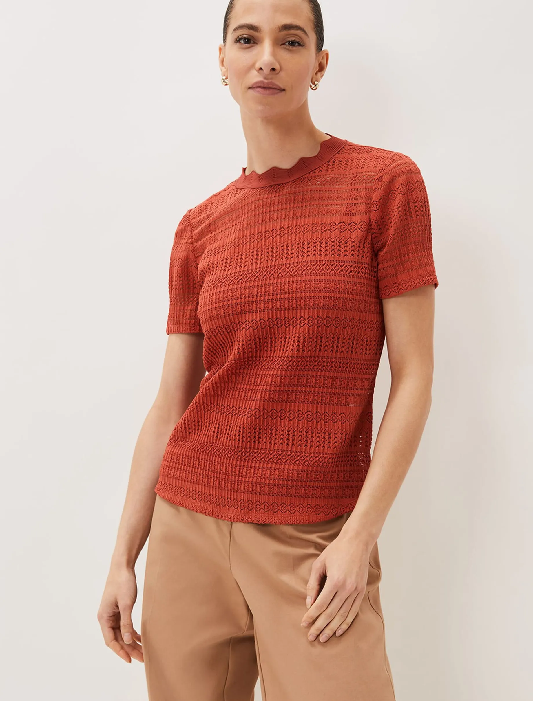 Ayah Fitted Lace Top