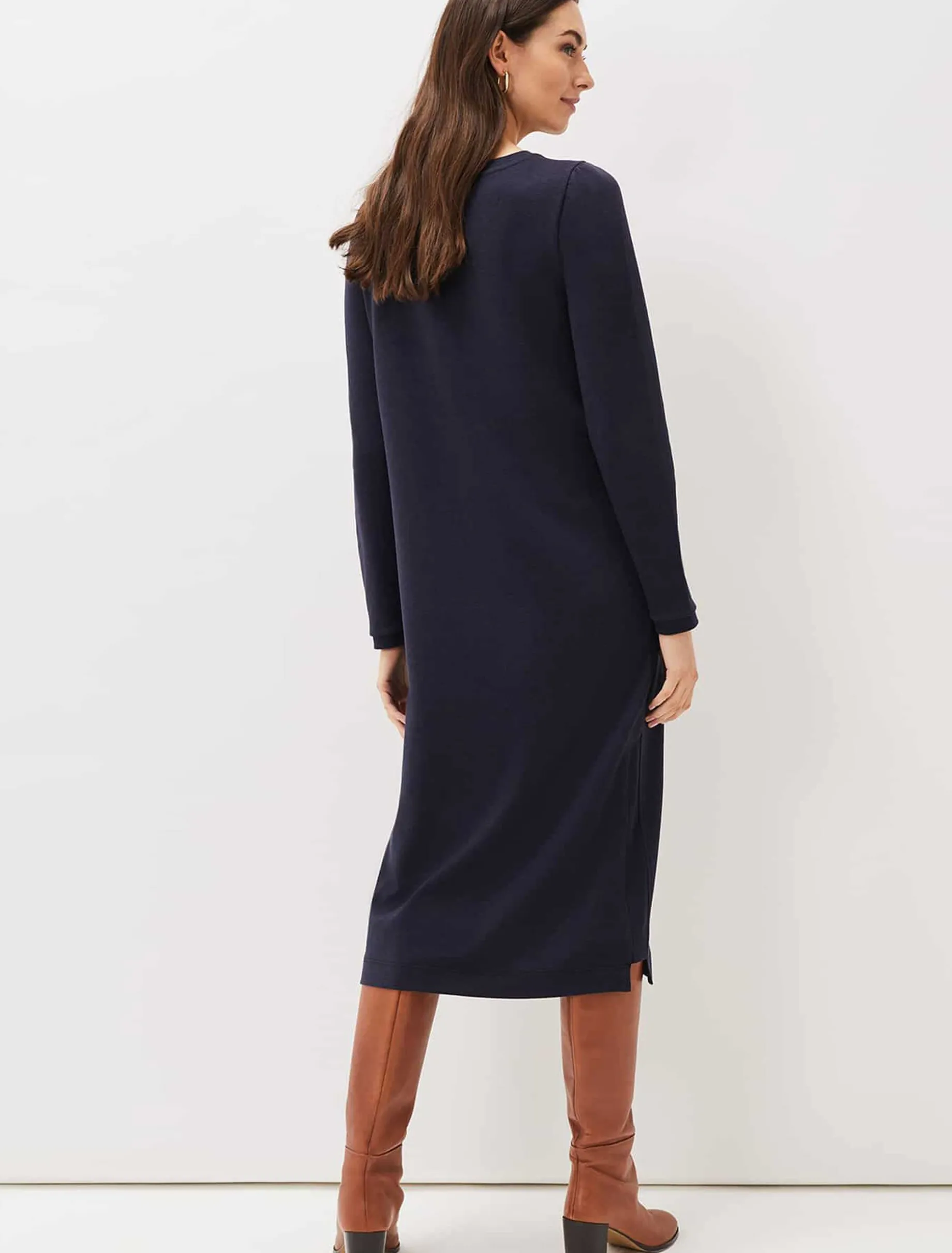 Aysa Midi Jersey Dress