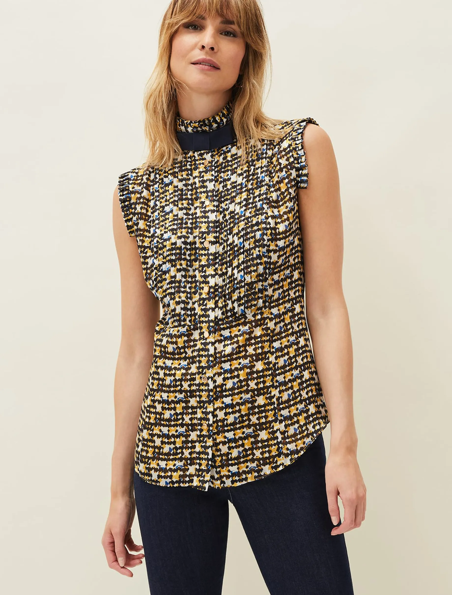 Bari Print Blouse