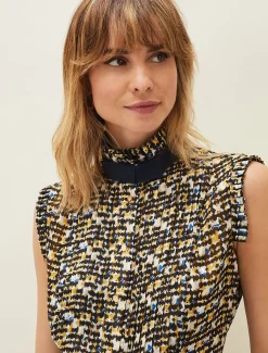 Bari Print Blouse