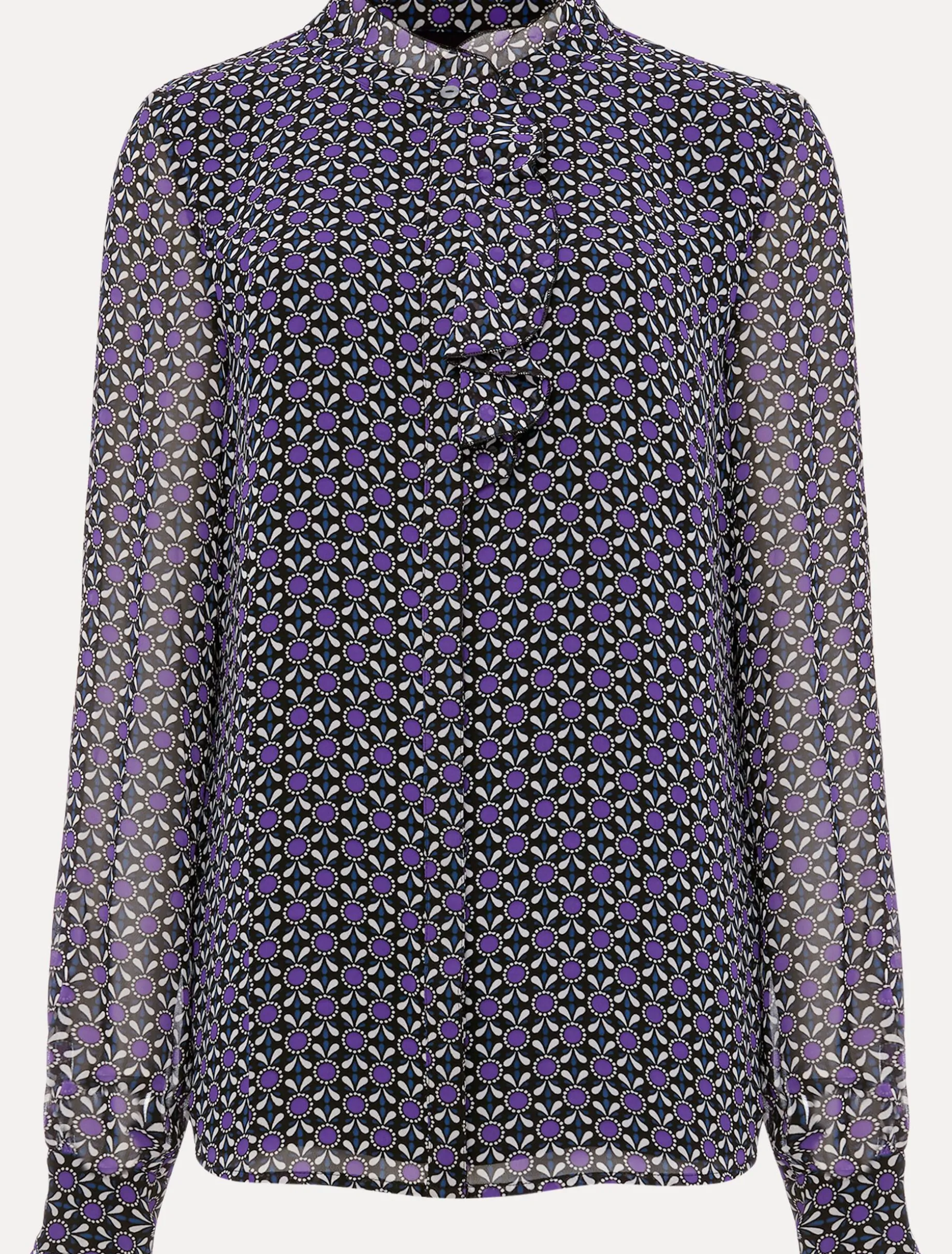 Beatrice Geo Print Blouse