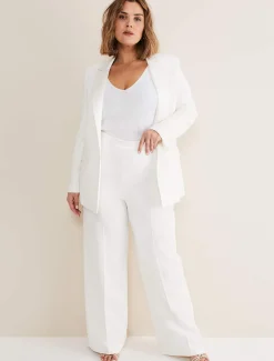 Beatriz Satin Wide Leg Bridal Trousers