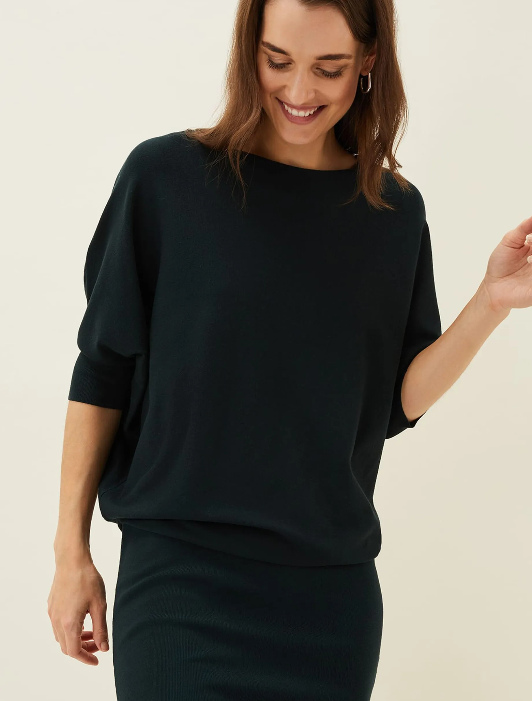 Becca Batwing Knit Dress