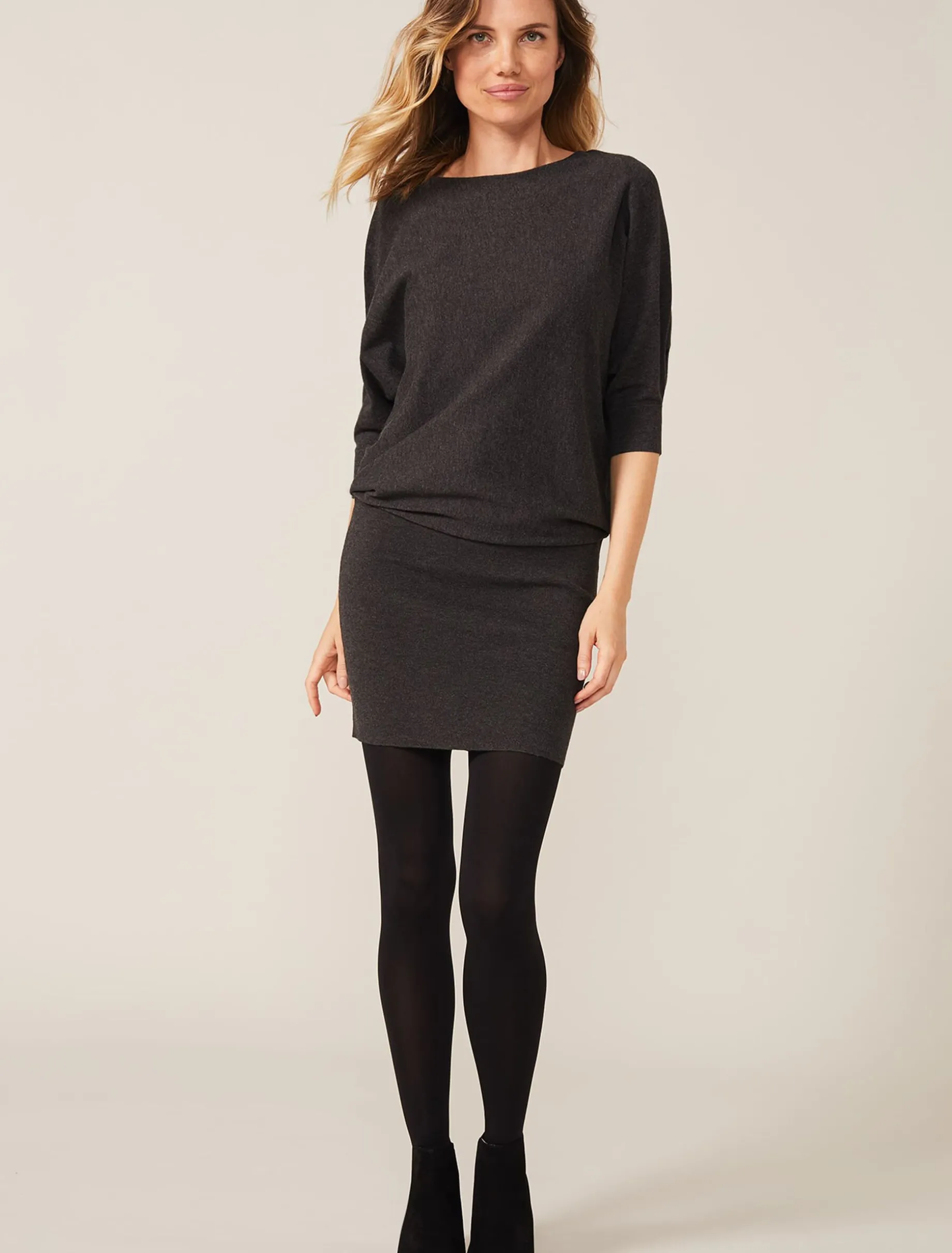 Becca Batwing Knitted Dress