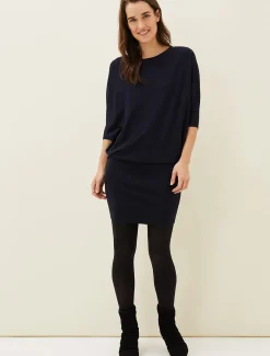 Becca Batwing Knitted Dress