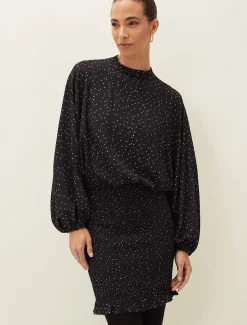 Becca Spot Print Dress