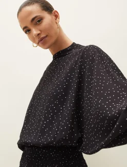 Becca Spot Print Dress