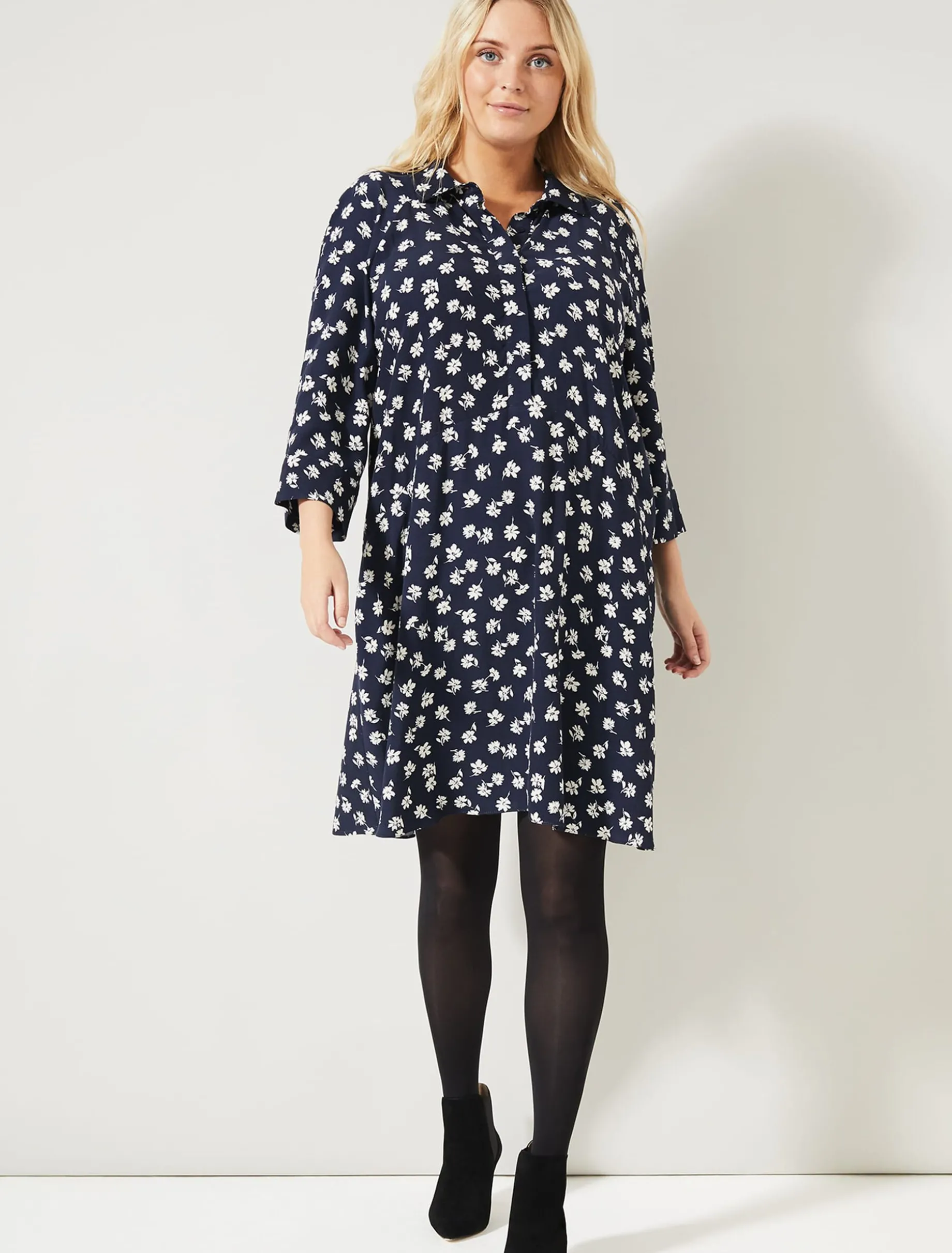Bella Floral Swing Dress