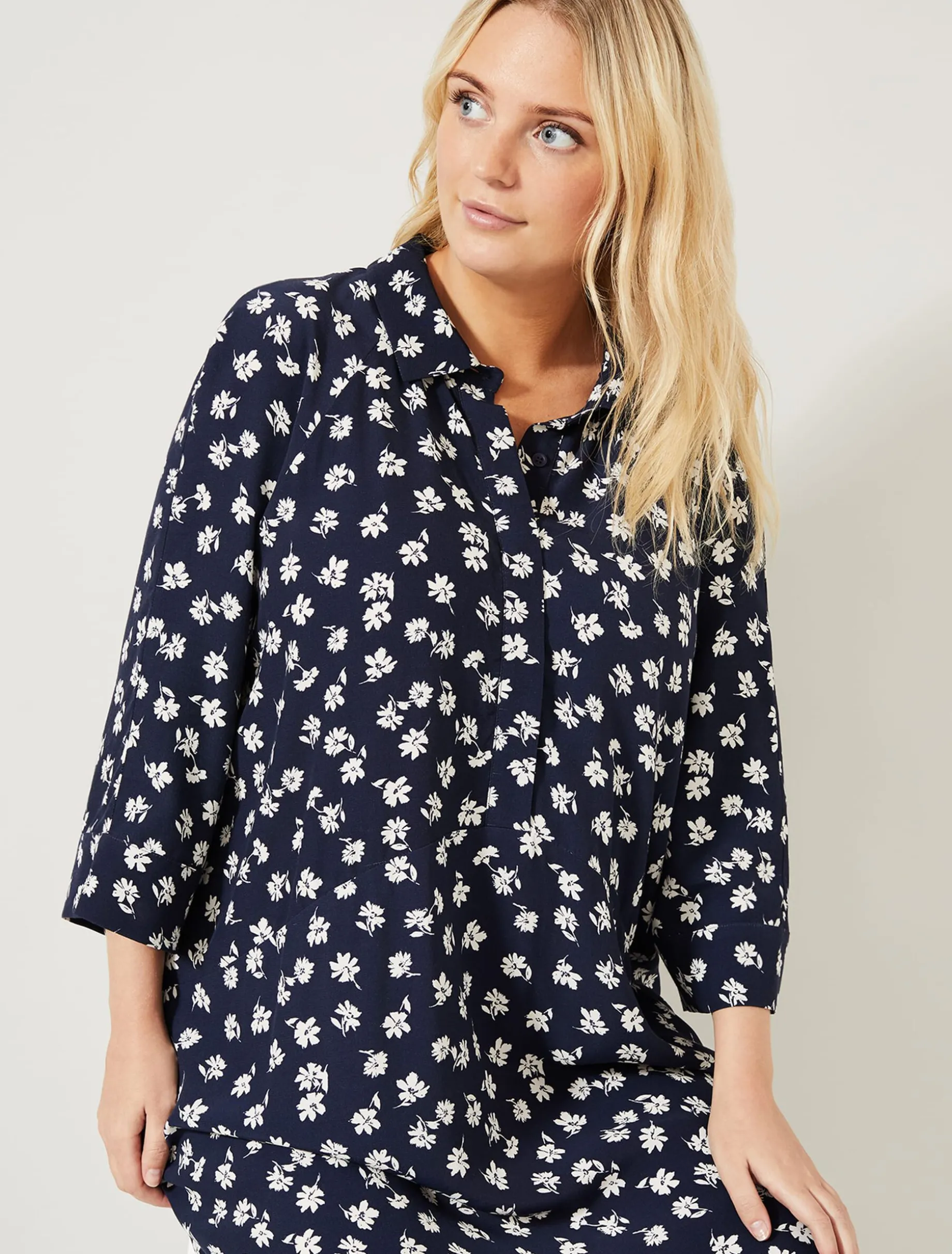 Bella Floral Swing Dress