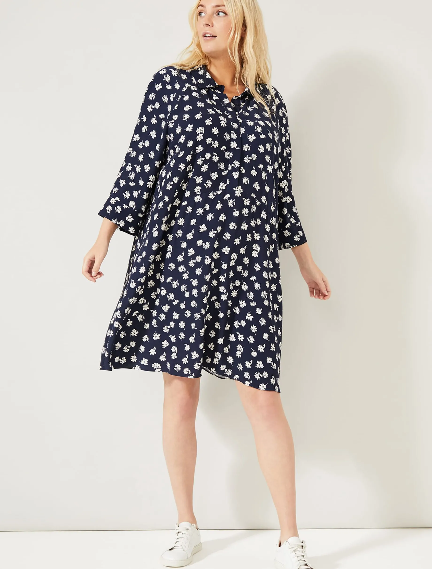 Bella Floral Swing Dress