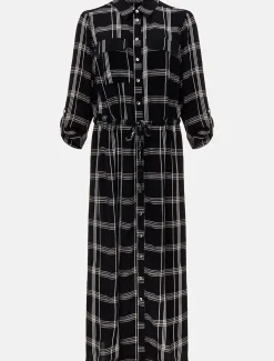 Bernadette Check Midi Dress