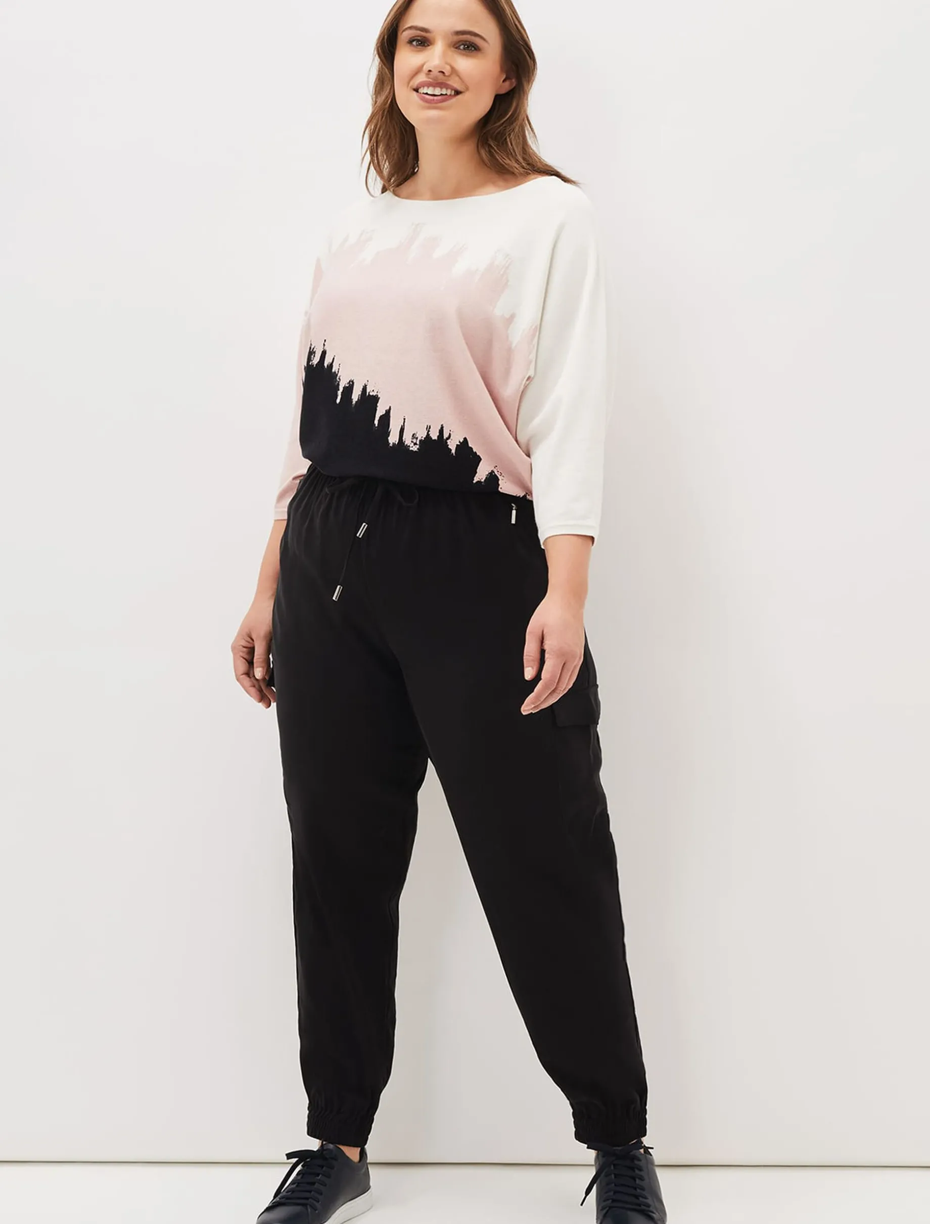 Bertie Brushstroke Fine Knit Jumper