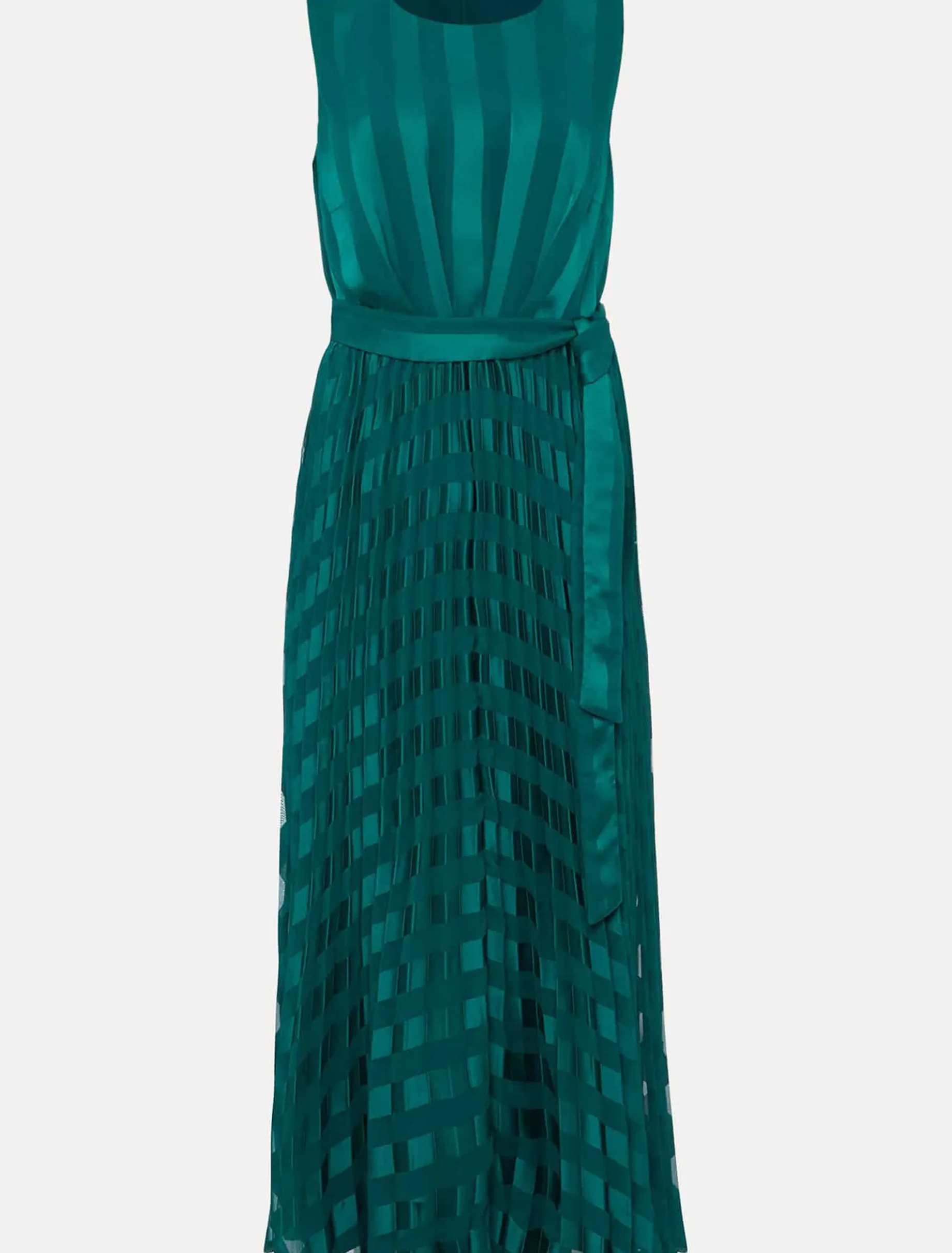Beverley Stripe Jacquard Midaxi Dress