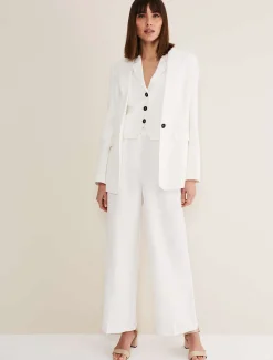 Bianca Wide Leg Suit Trousers
