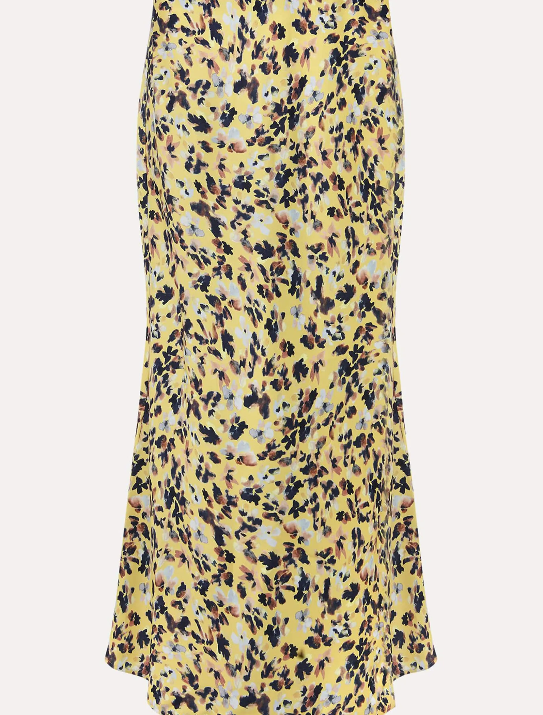 Blaire Floral Satin Slip Skirt