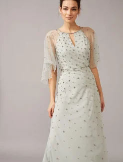 Blanca Sparkle Tulle Dress