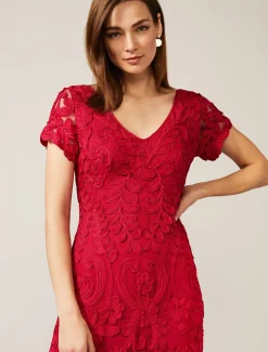 Blossom Tapework Lace Dress