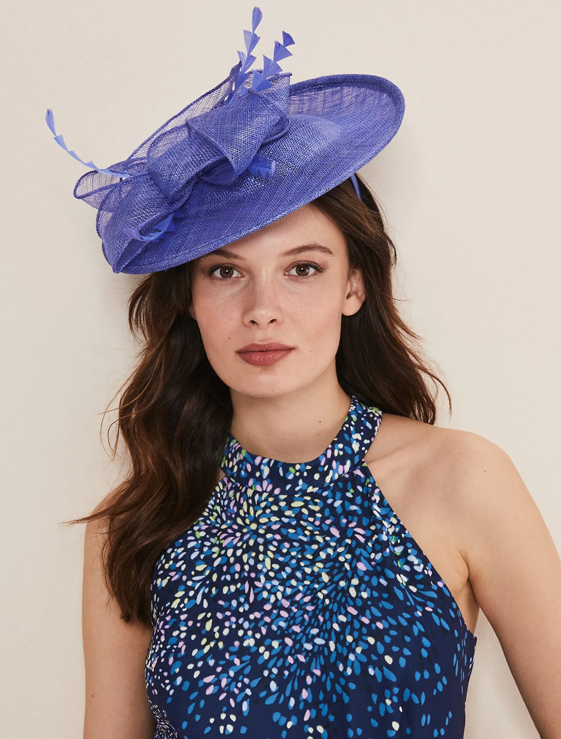 Blue Fascinator