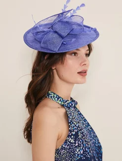 Blue Fascinator