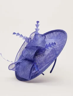 Blue Fascinator