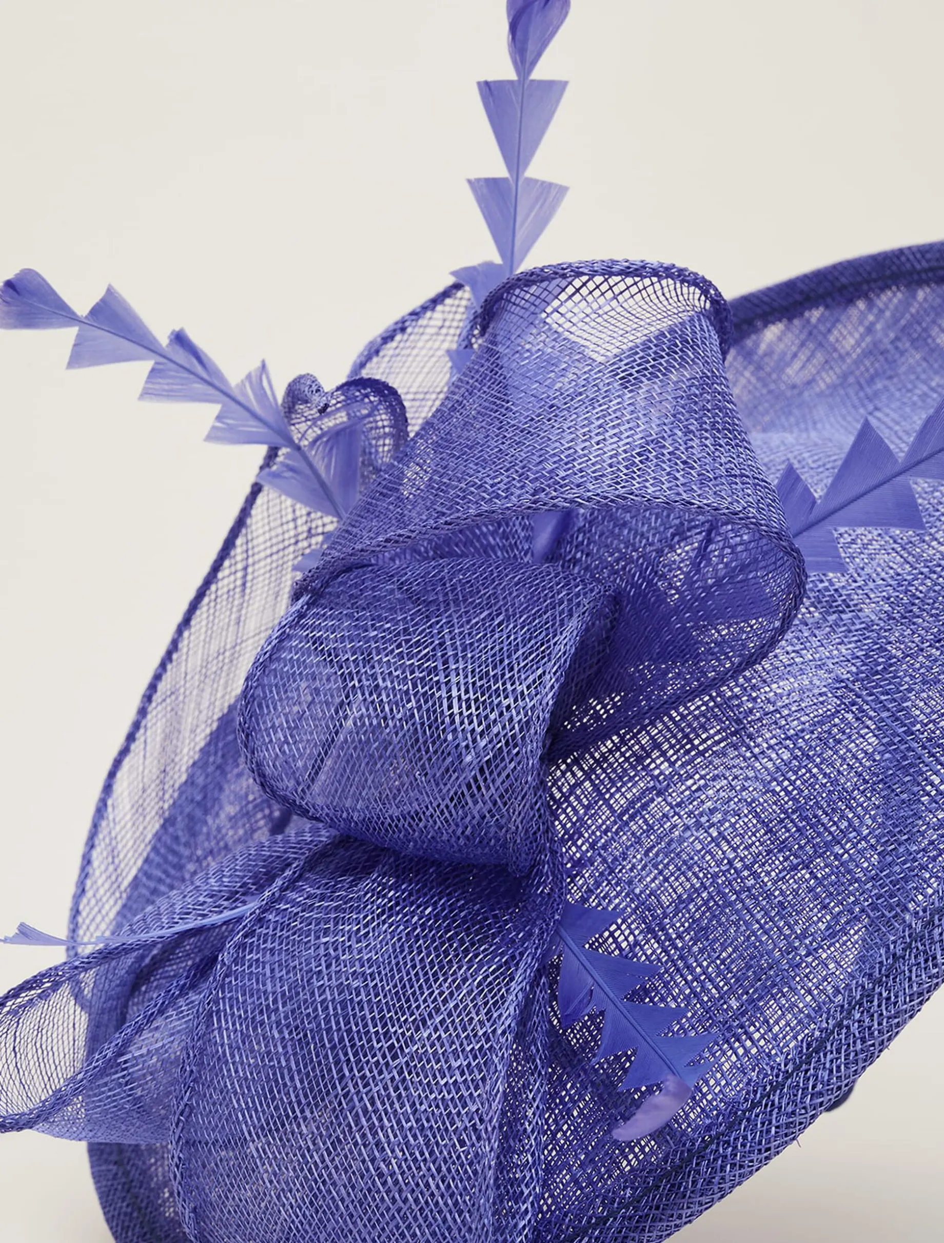 Blue Fascinator