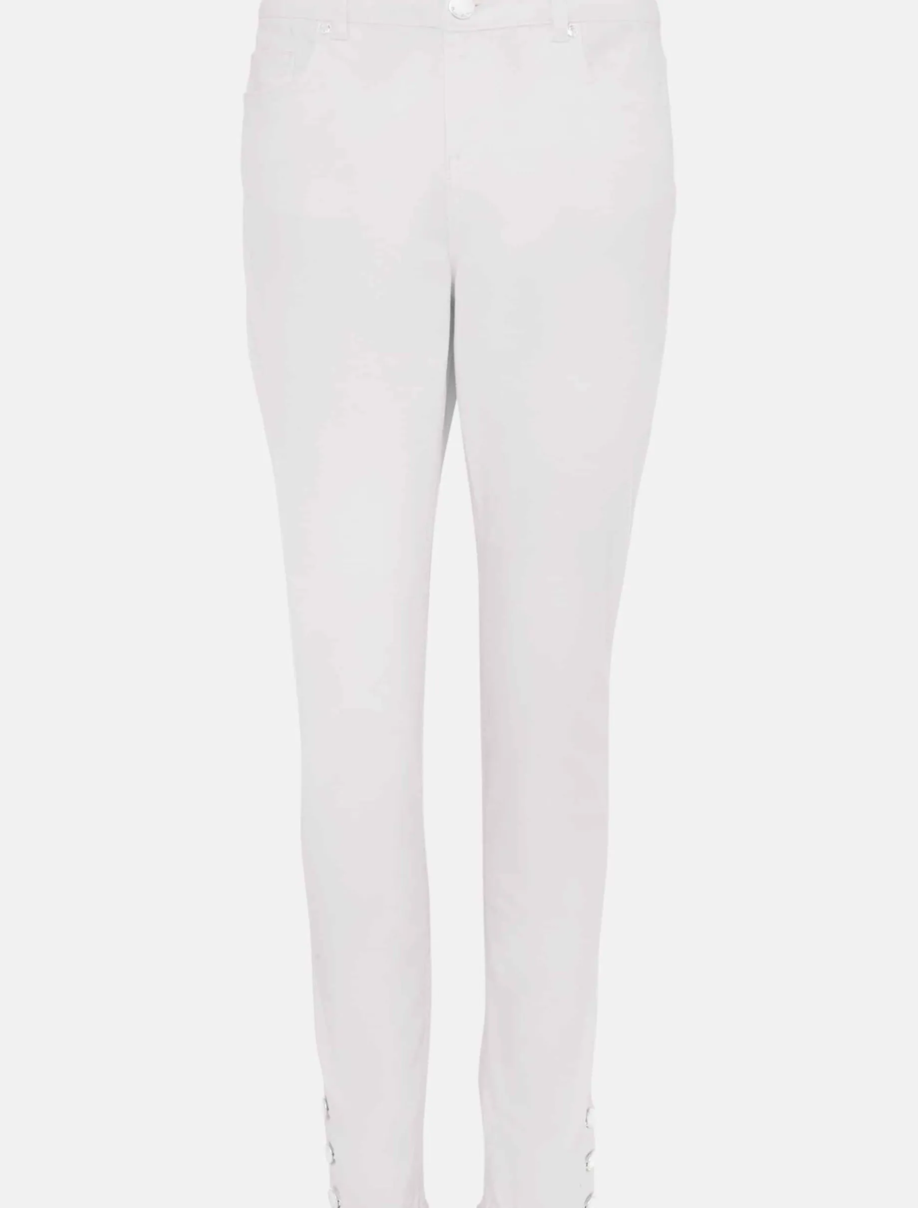 Bobbie Skinny Button Hem Jean